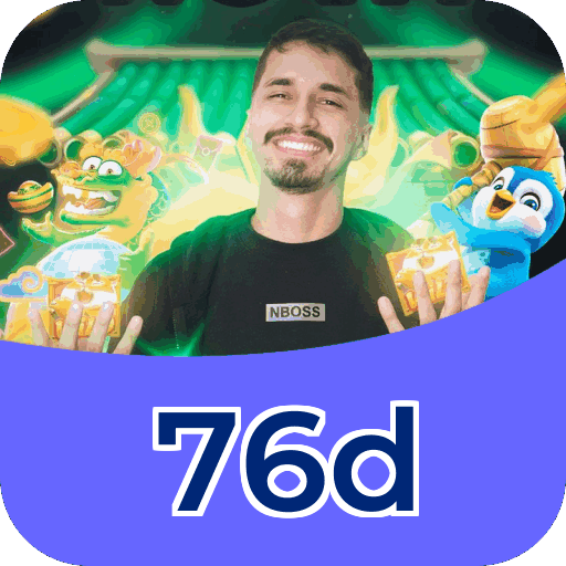 Passo a passo visual mostrando processo de download e instalação do aplicativo 76d